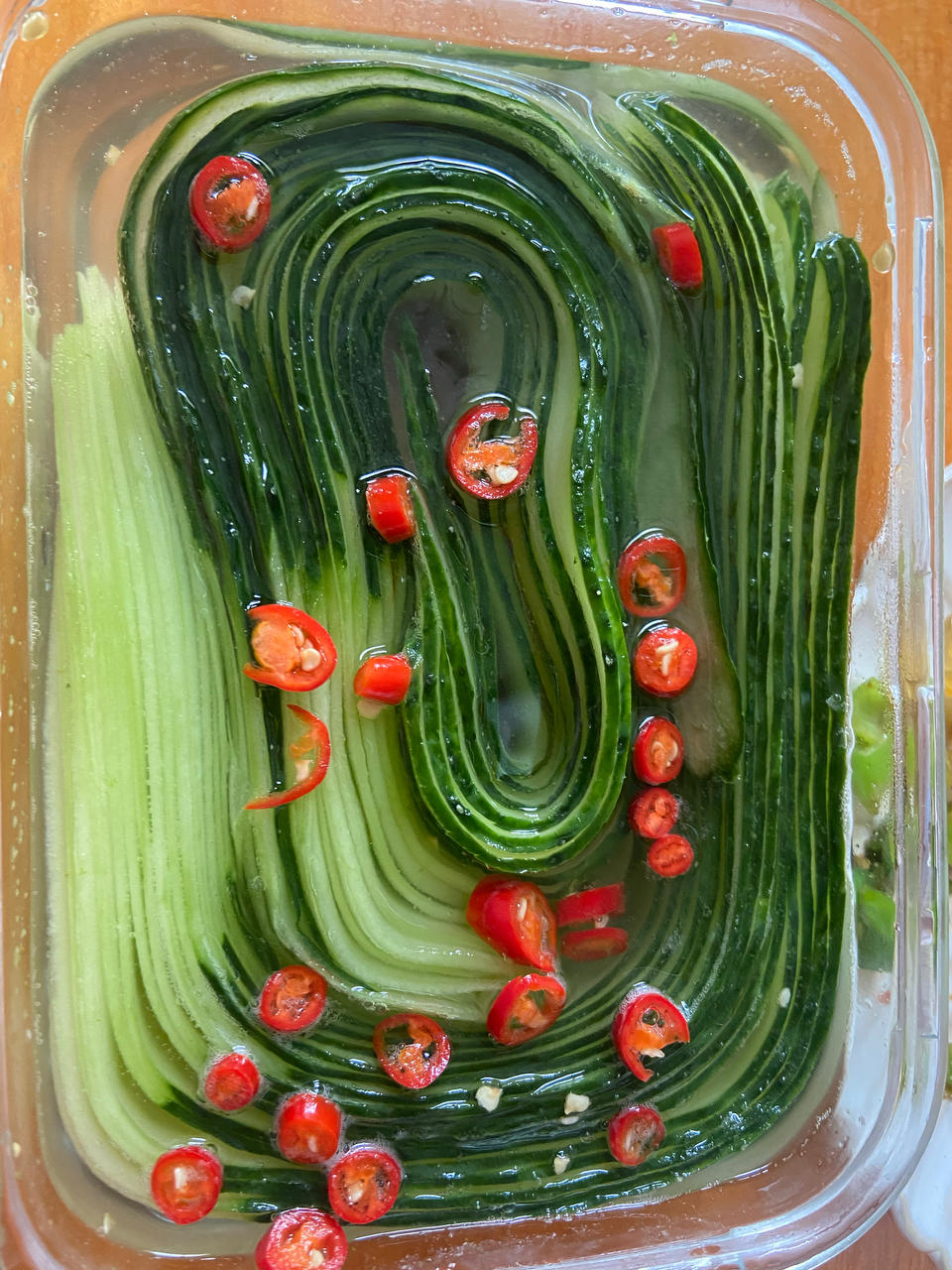 网红雪碧泡黄瓜