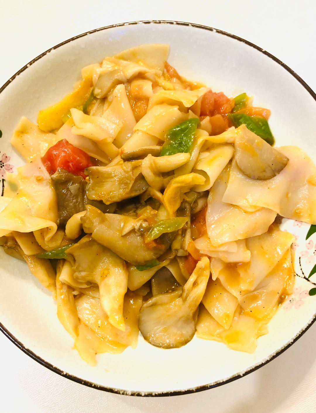 纯素美食｜炒面片(饺子皮版)