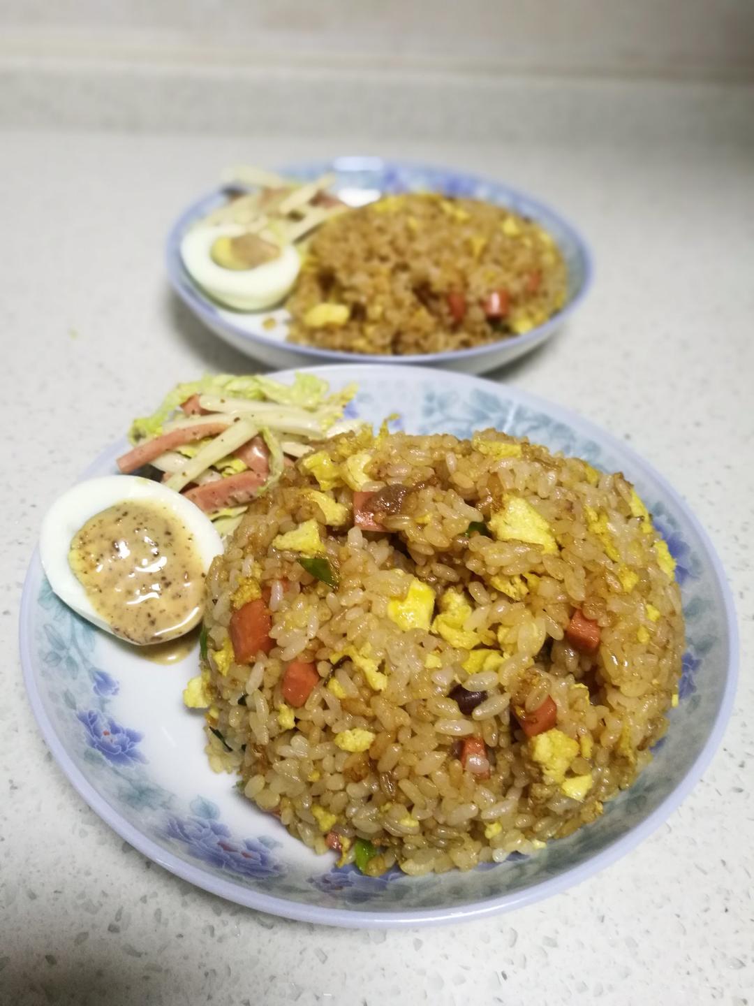 酱油炒饭(超级简单)