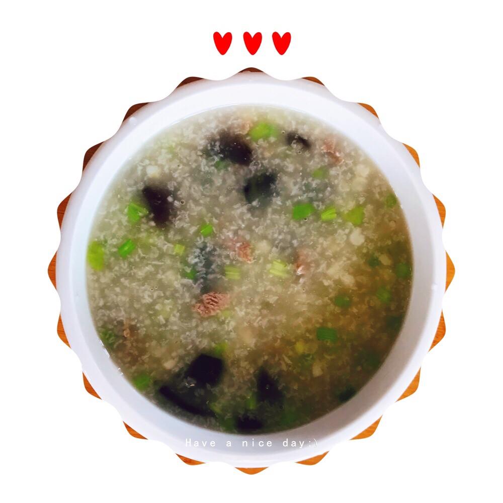香滑皮蛋牛肉粥