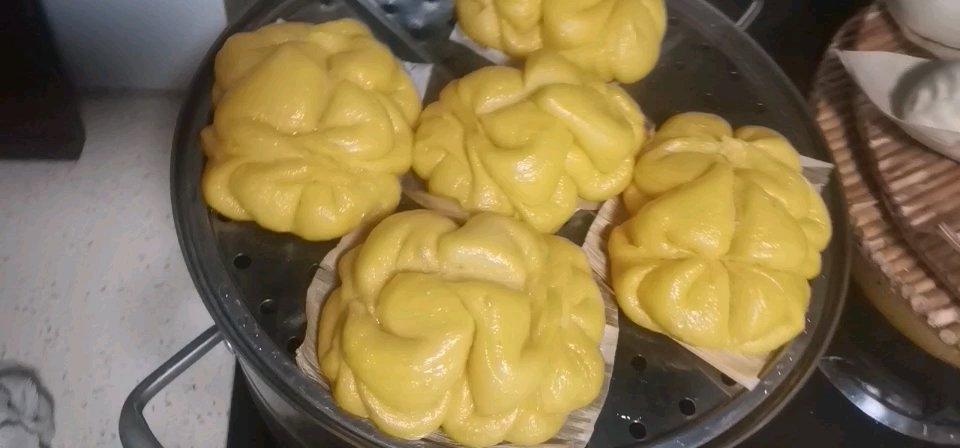美丽的花卷 造型馒头 一次醒发 快手面食 附细节视频详解
