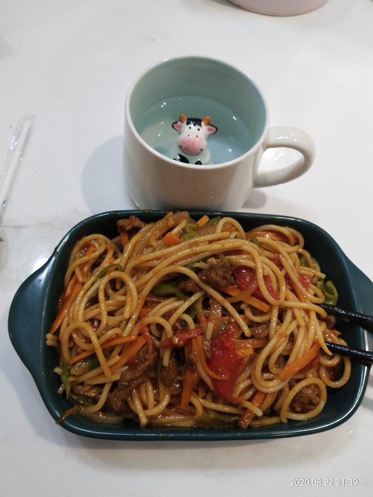 比餐厅好吃的黑椒牛柳意面🍝零失败简单教程