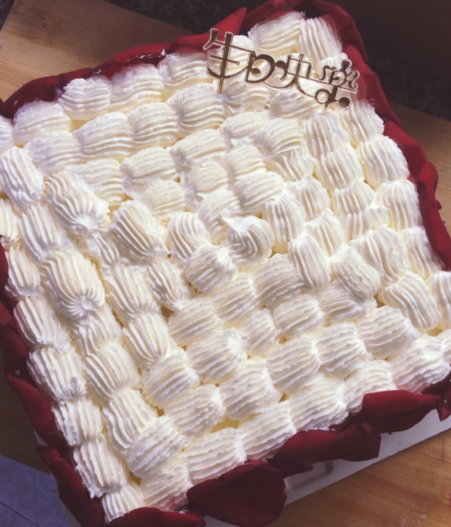 百利甜情人玫瑰蛋糕