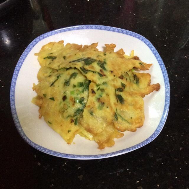 鸡蛋煎饼蔬菜煎饼的做法