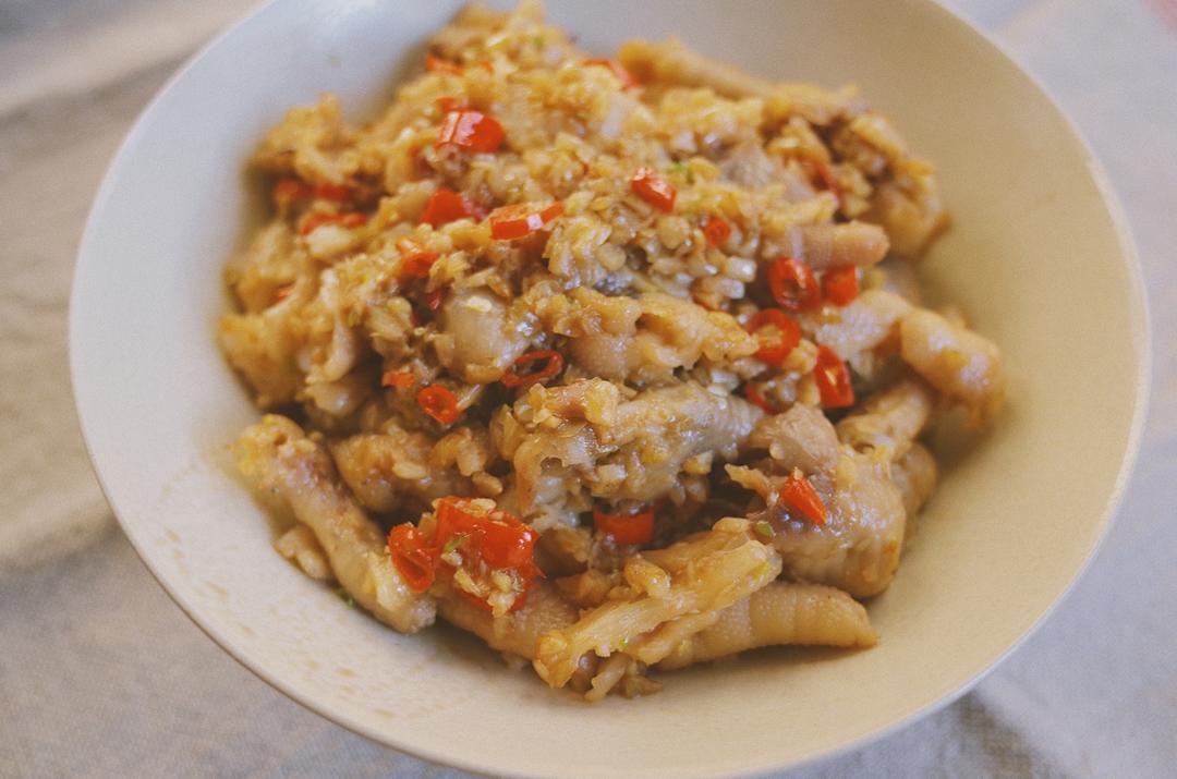 然妈小灶.蒜香鸡脚