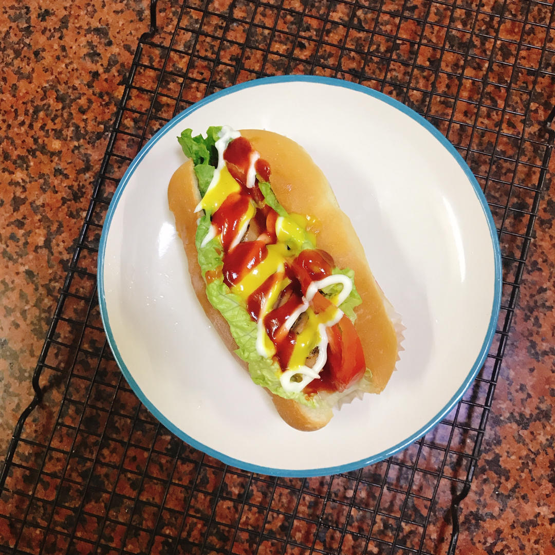 自用，·勿点❗️热狗面包（很好吃的四种面包夹料～）