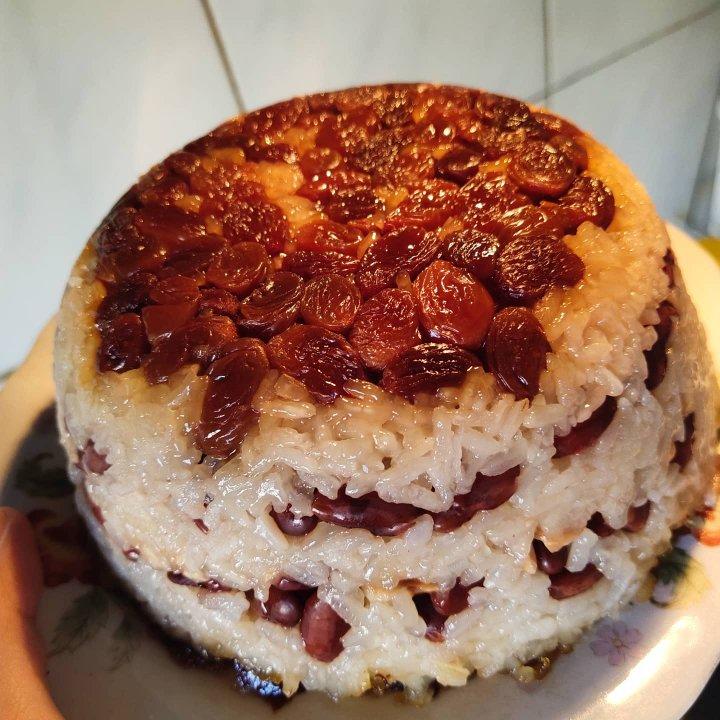 echo蕊做的西安小吃系列9蜜枣甑糕