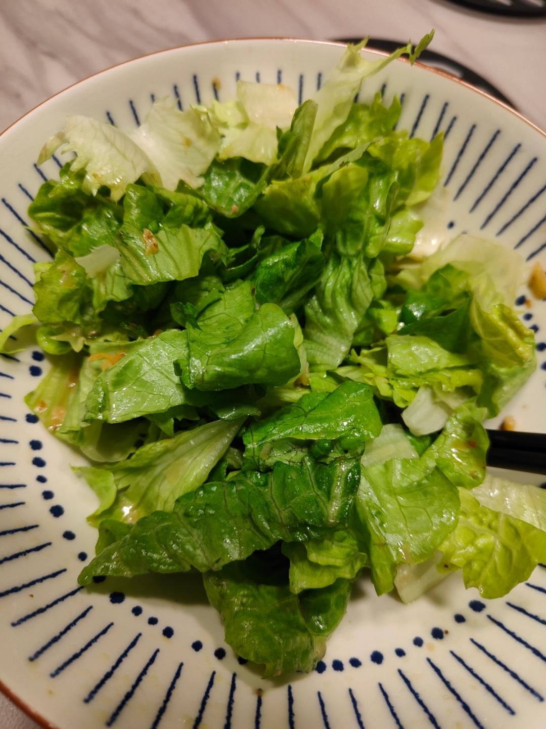 凉拌生菜