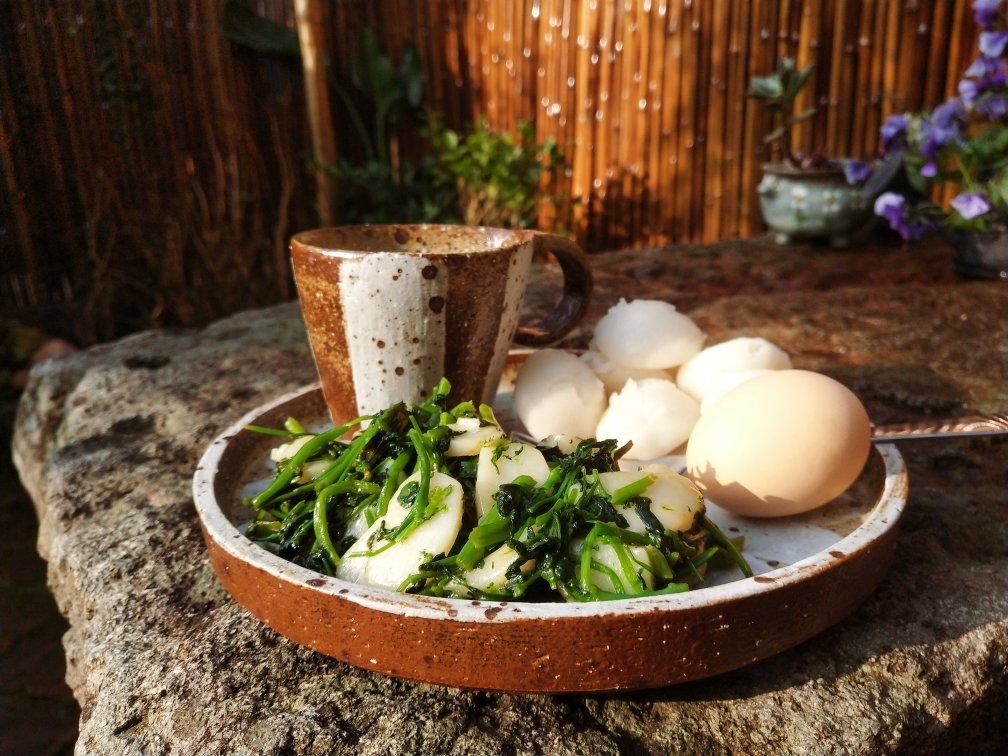 我一直梦想的田园的早餐