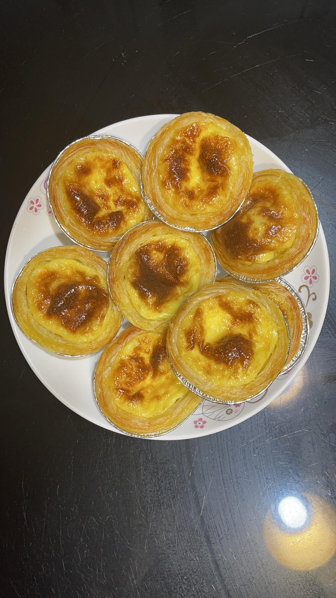 空气炸锅版全蛋葡式蛋挞『秒杀KFC』悠伴空气炸锅