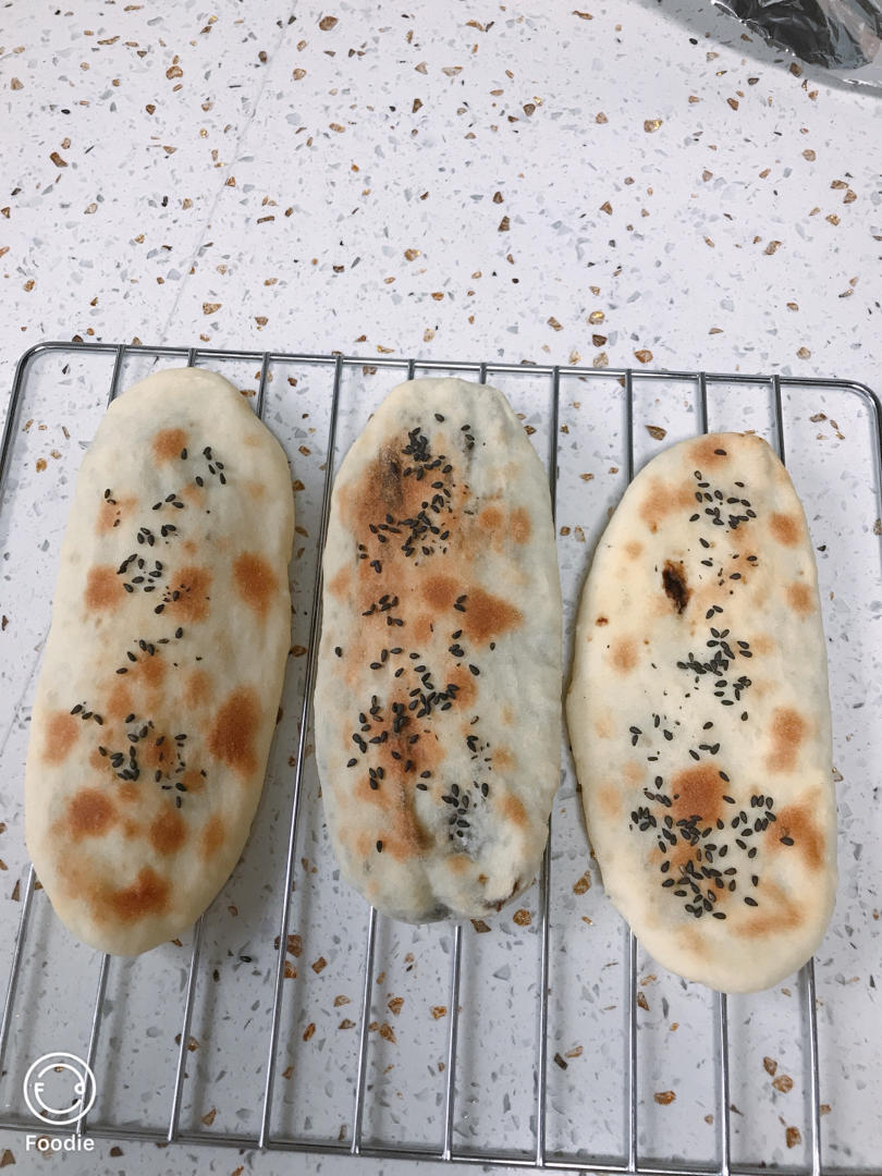 不用发面的芝麻红糖烤饼（烤箱版）