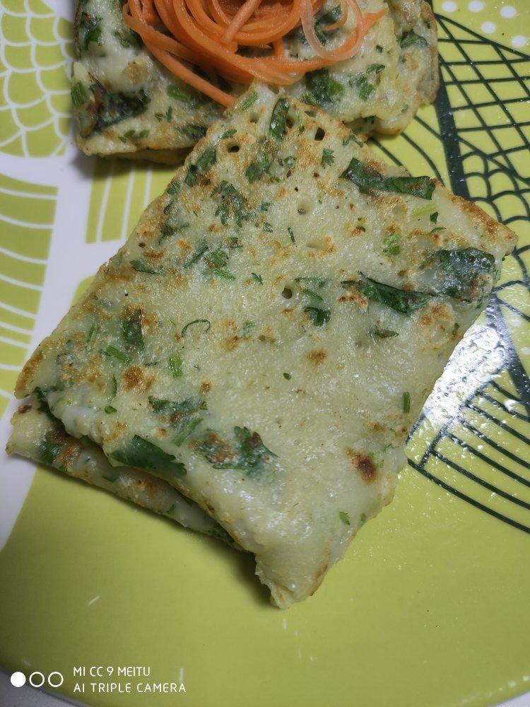 香菜薄饼
