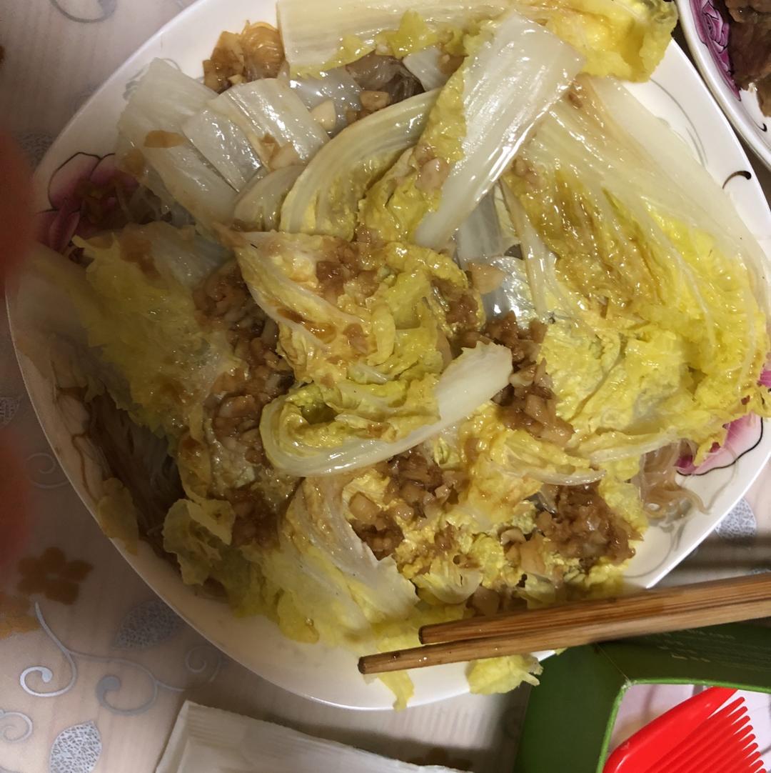 蒜蓉粉丝蒸娃娃菜