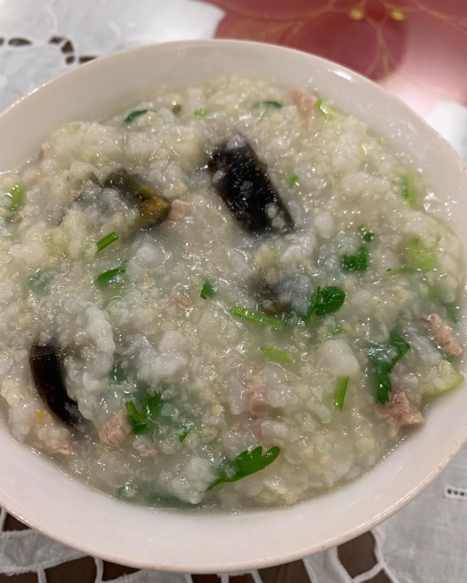 皮蛋瘦肉粥