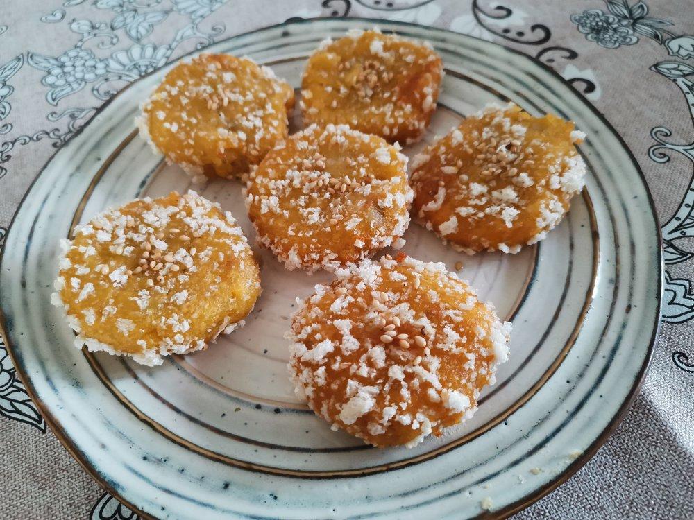 不会变形的南瓜饼