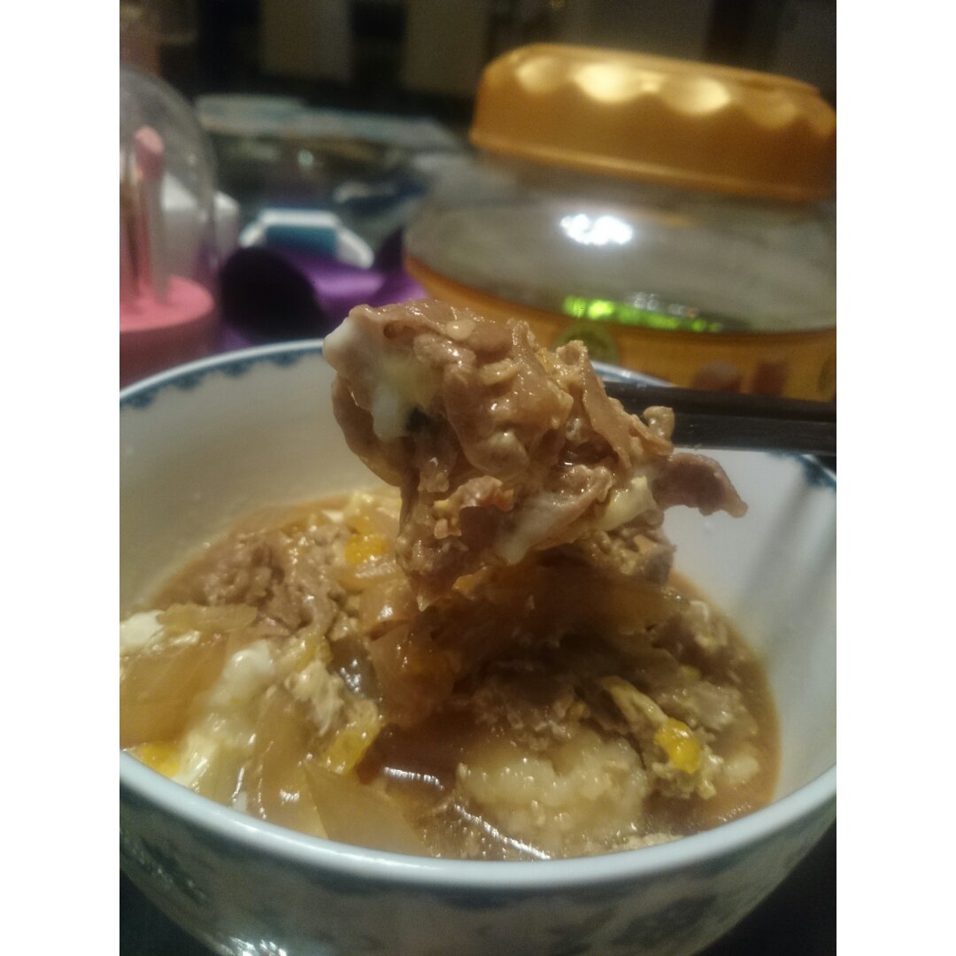 Gyudon--- 牛丼(吉野家牛肉饭)