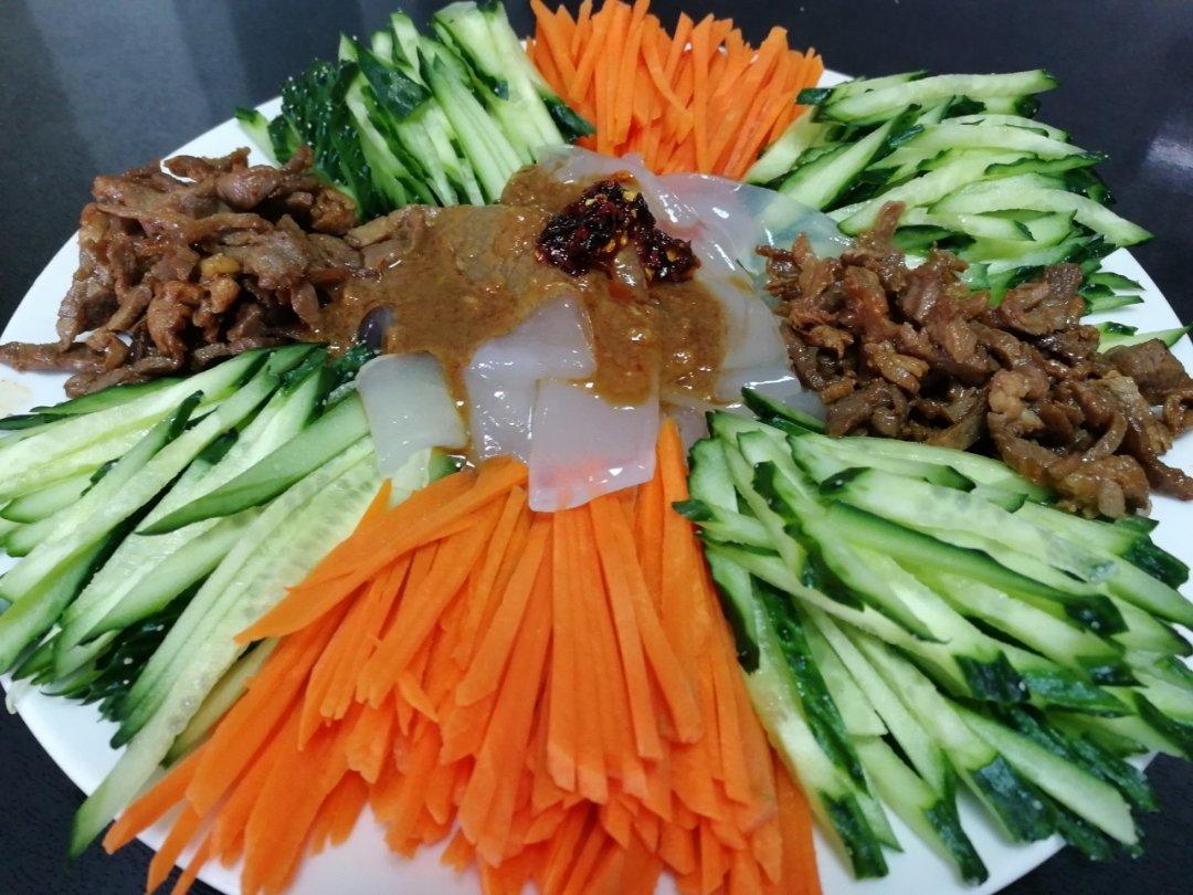 肉丝拉皮