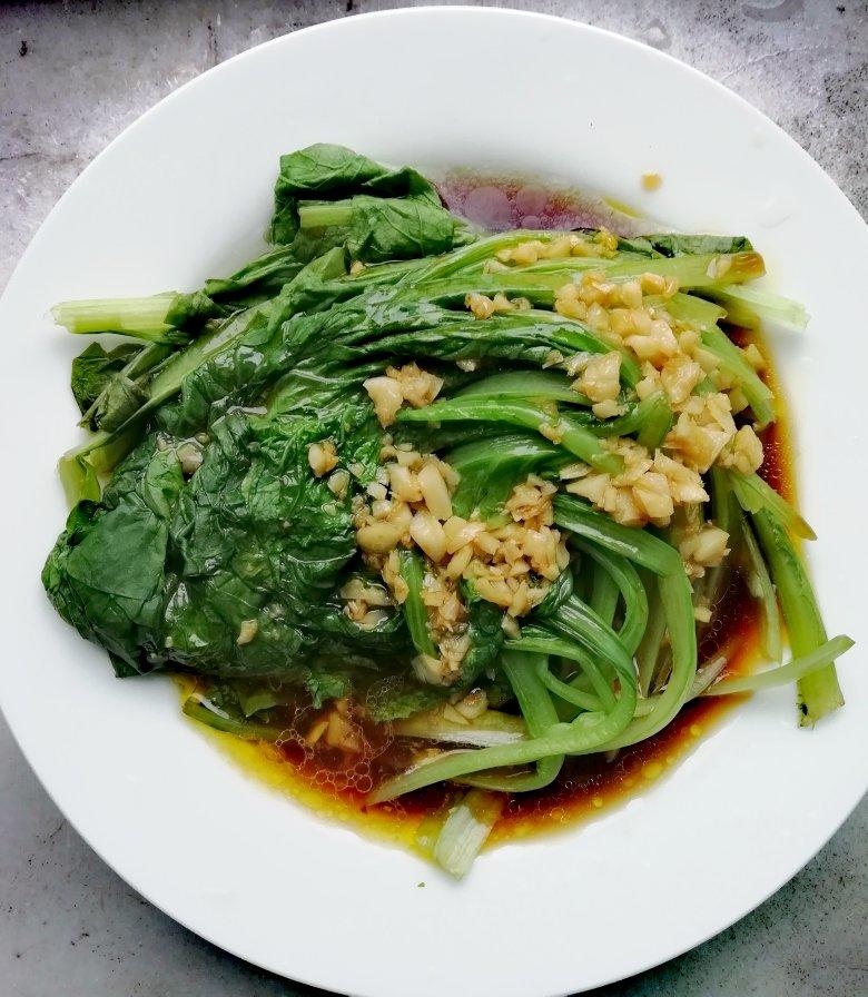 白灼小白菜