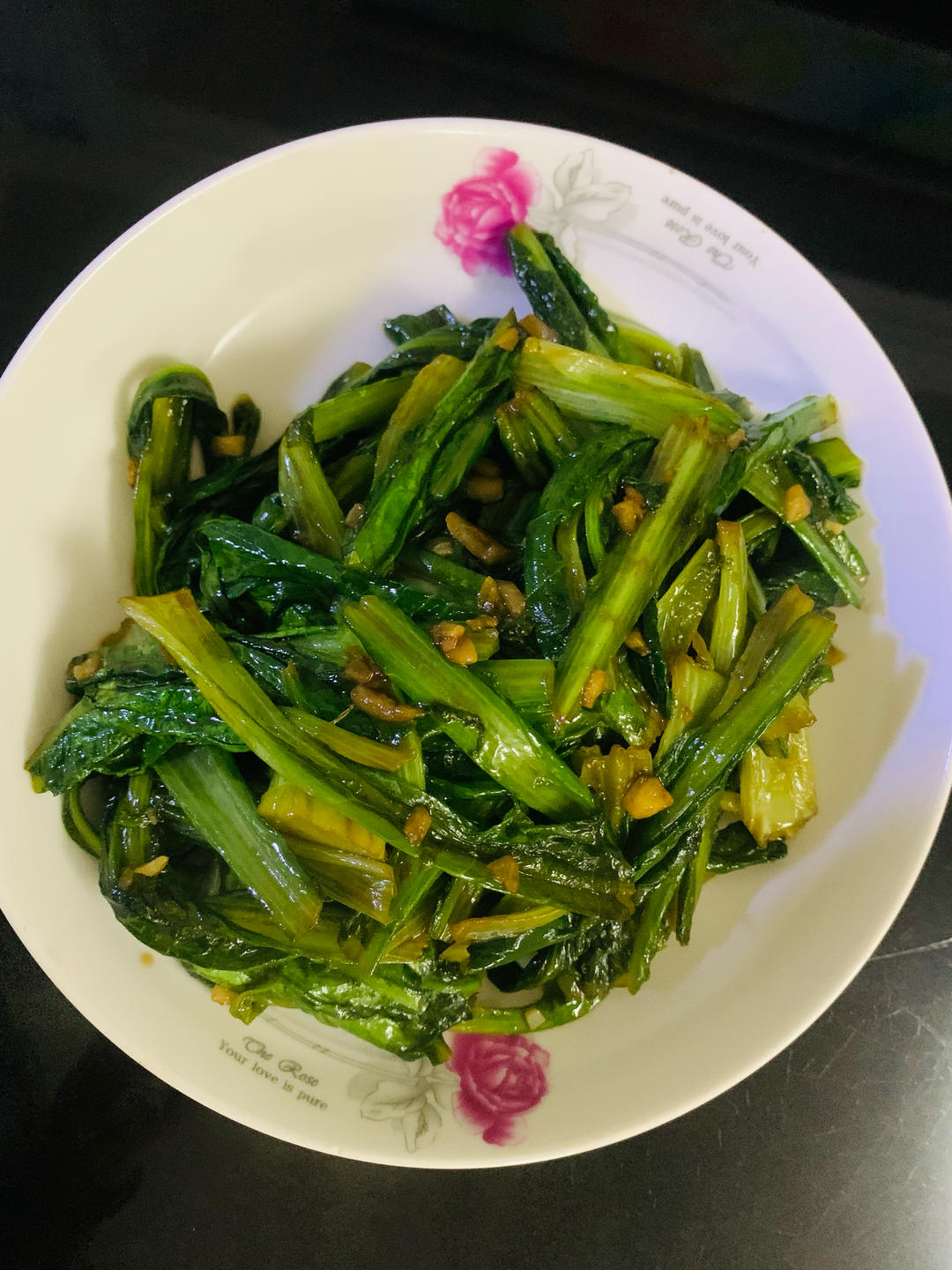 蒜蓉油麦菜（蚝油）