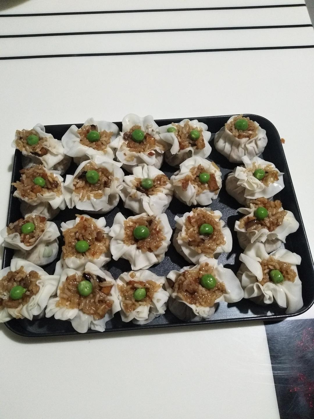 超豪华的糯米烧卖馅