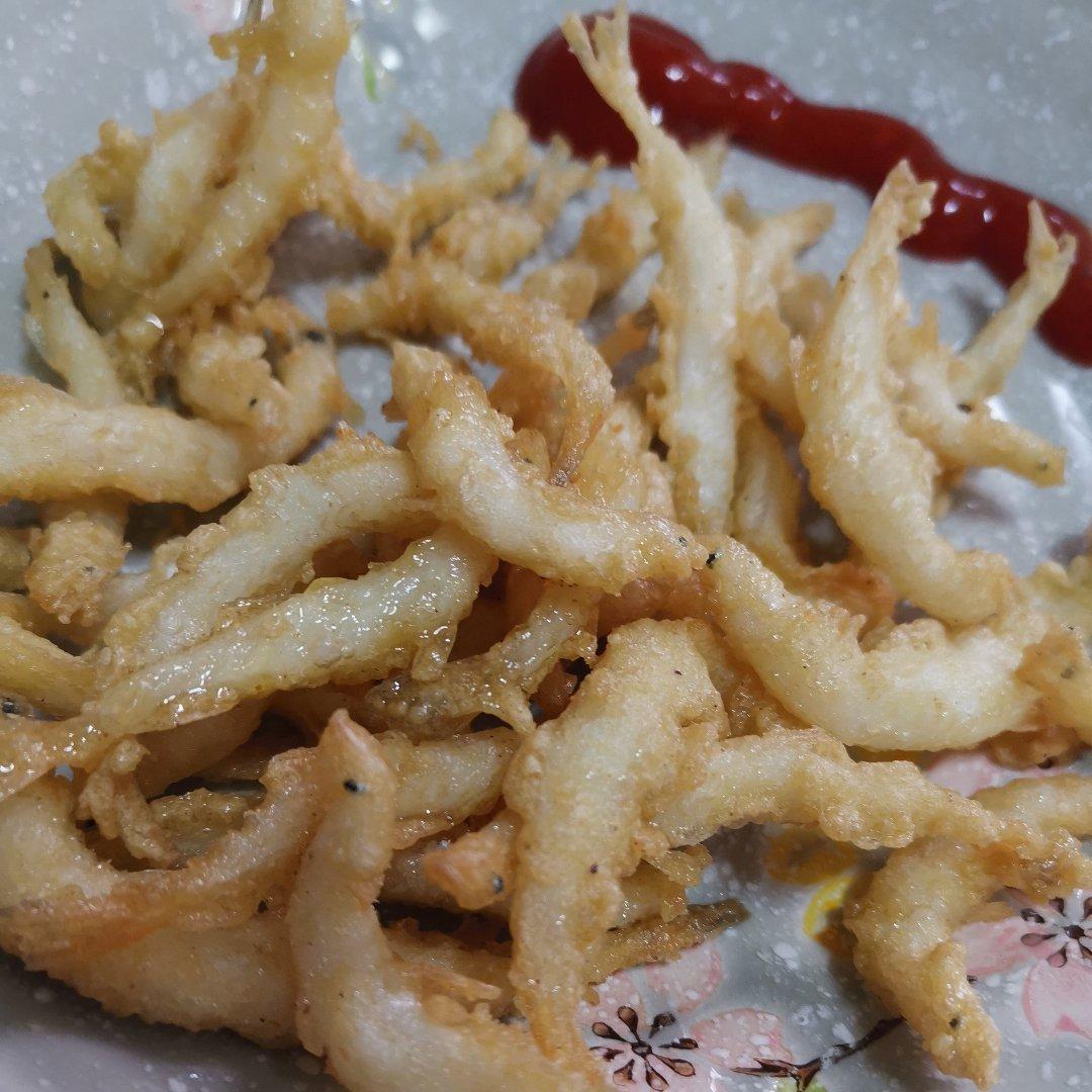 炸银鱼