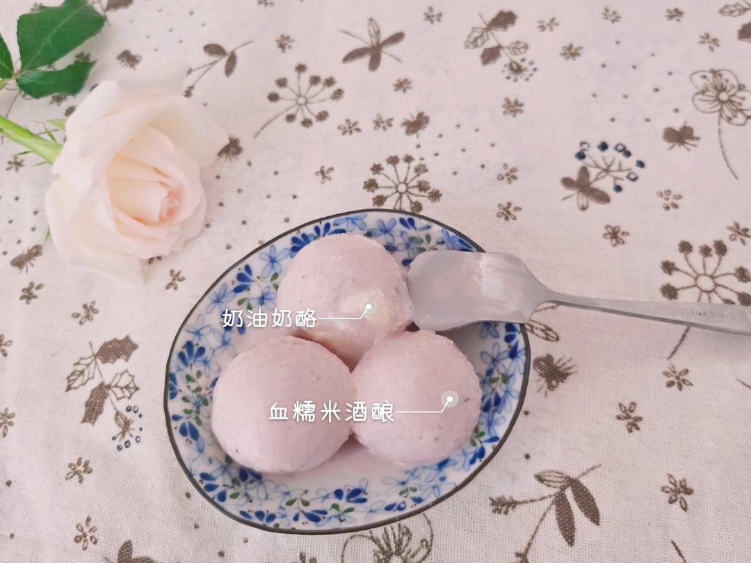 血糯米酒酿冰淇淋