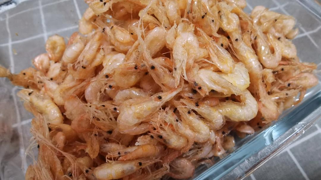 粒粒分明的炸河虾