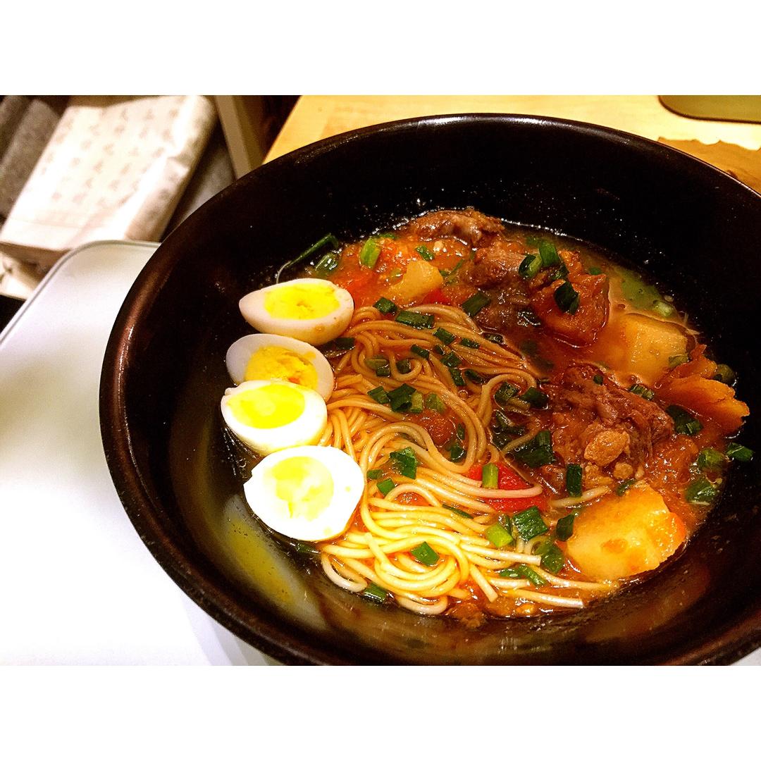 暖心暖胃番茄牛尾汤（减肥版）