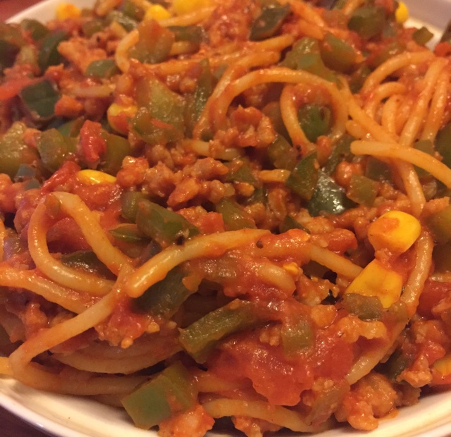 番茄肉酱意大利面