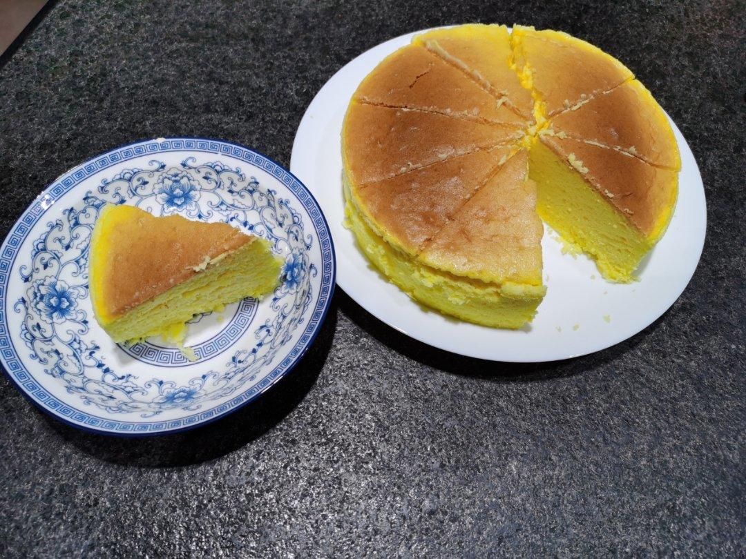 入口即化8寸轻芝士蛋糕(6寸轻乳酪蛋糕材料减半)新手也能做