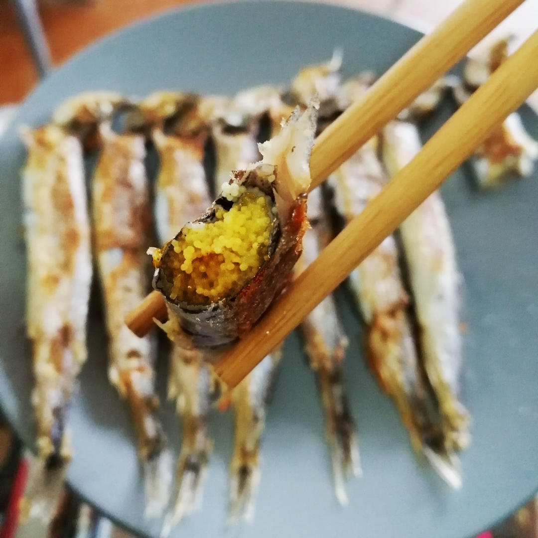 干煎多春鱼(如何做不散)