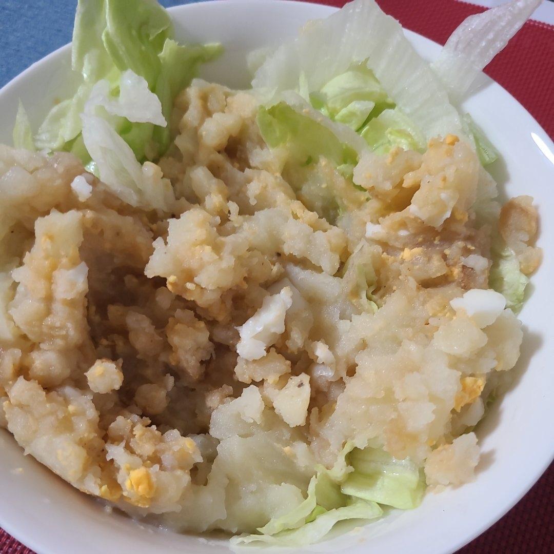 鸡蛋土豆泥