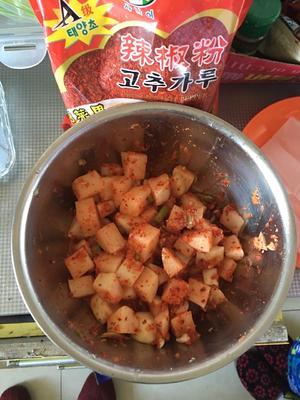 韩式小菜辣萝卜的做法 步骤4