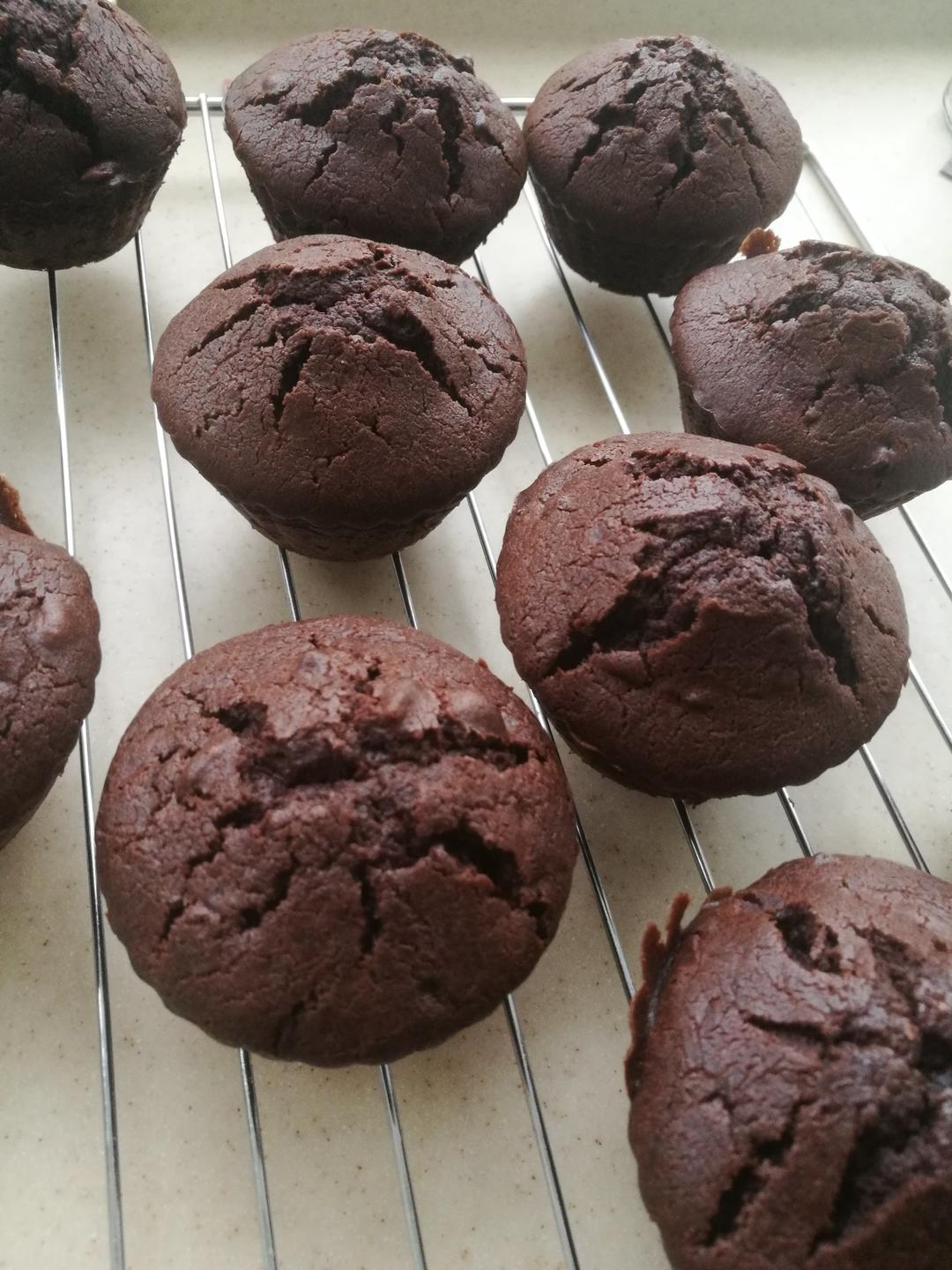 浓郁巧克力马芬