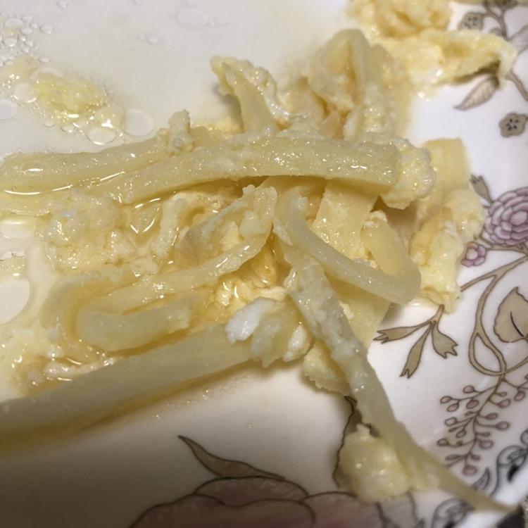 美善品～茭白丝炒鸡蛋