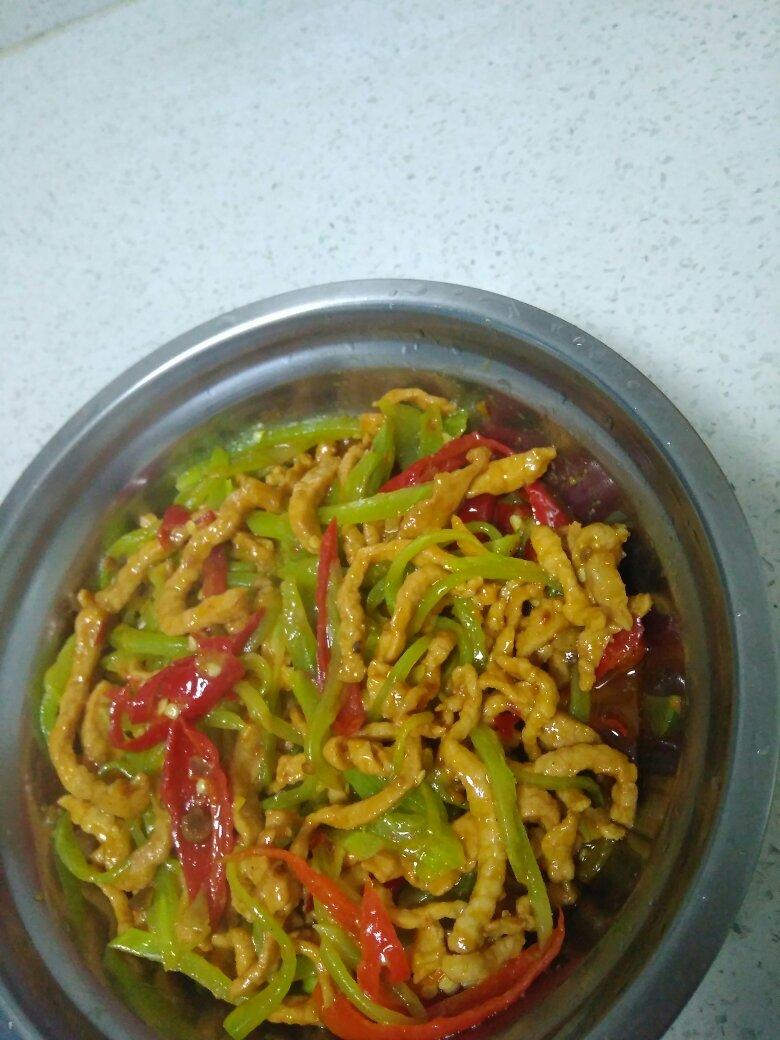 青笋炒肉丝