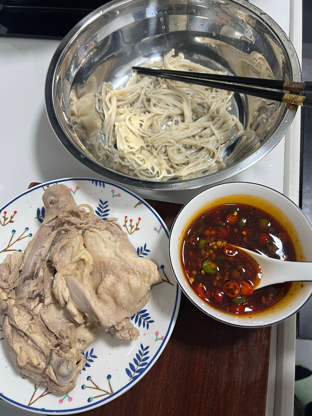 椒麻口水鸡