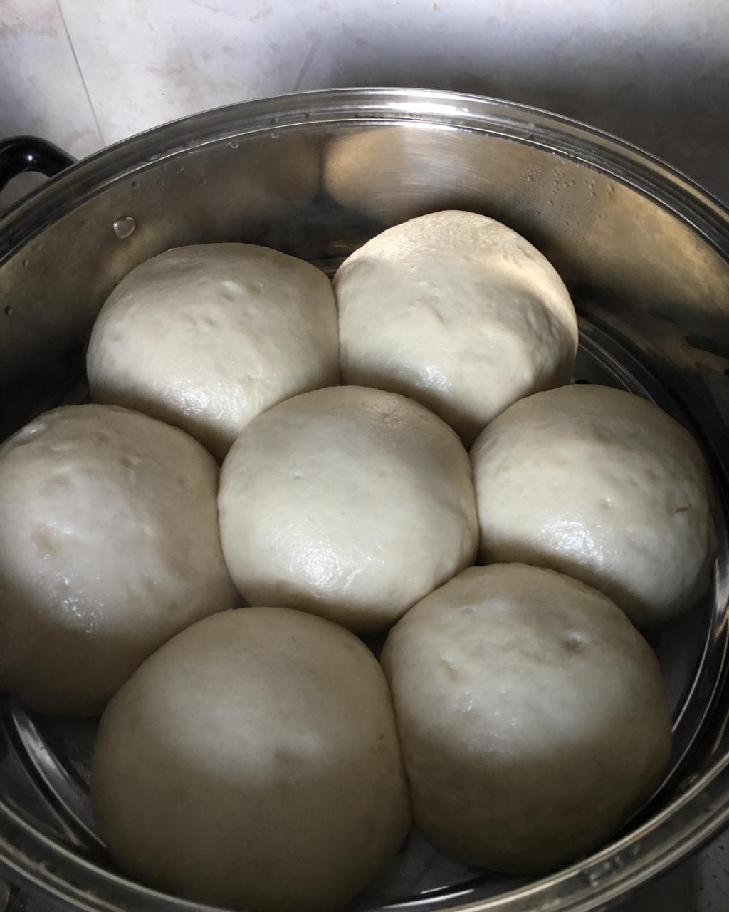 一小时快速搞定馒头（两次发酵）