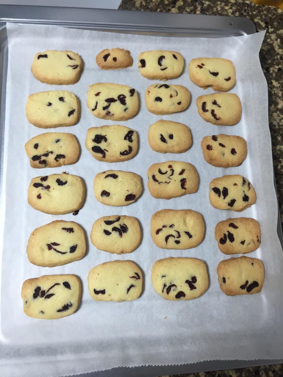 蔓越莓饼干