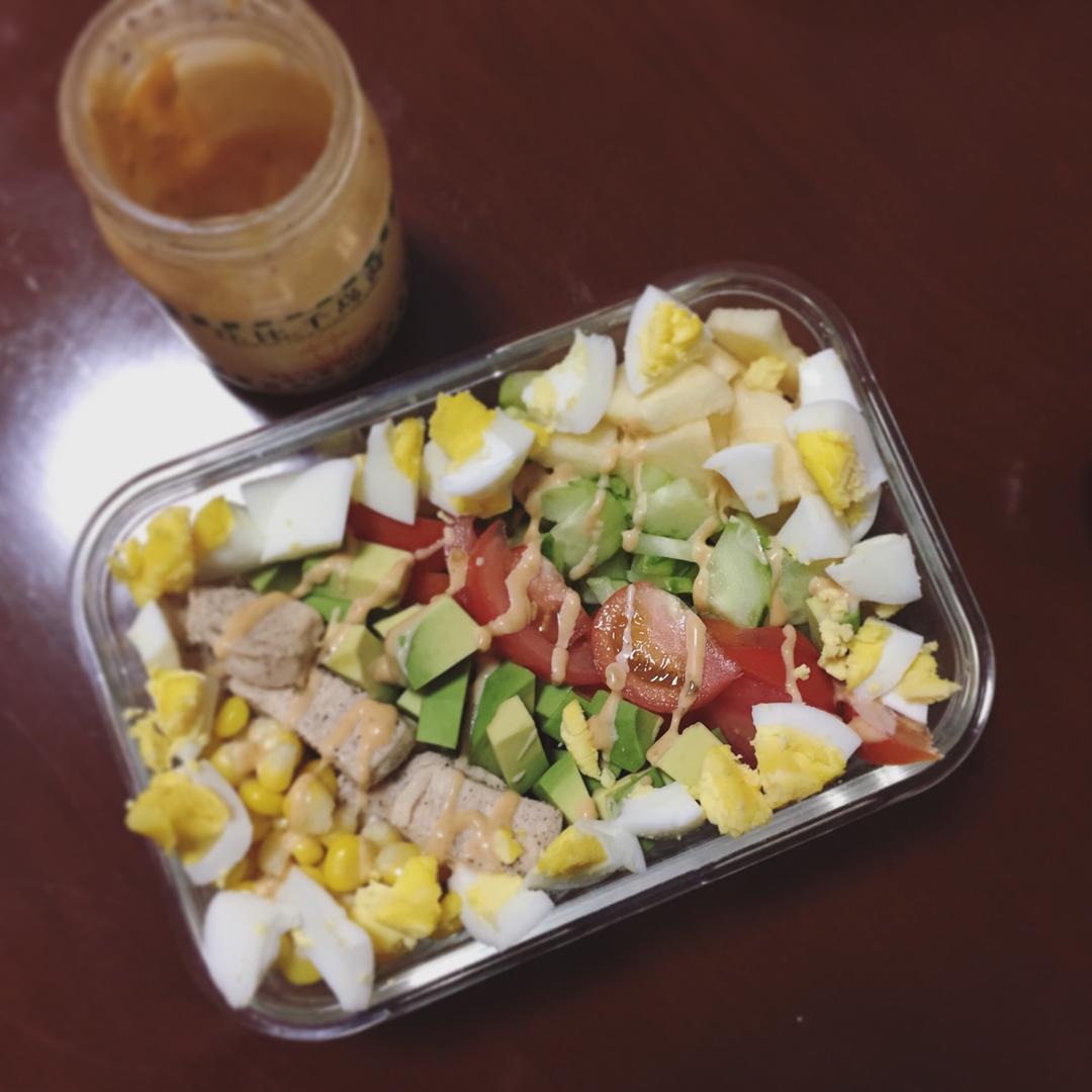 营养齐全的【Cobb Salad】