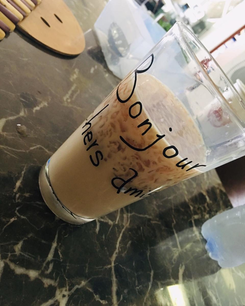 白桃乌龙茶冻