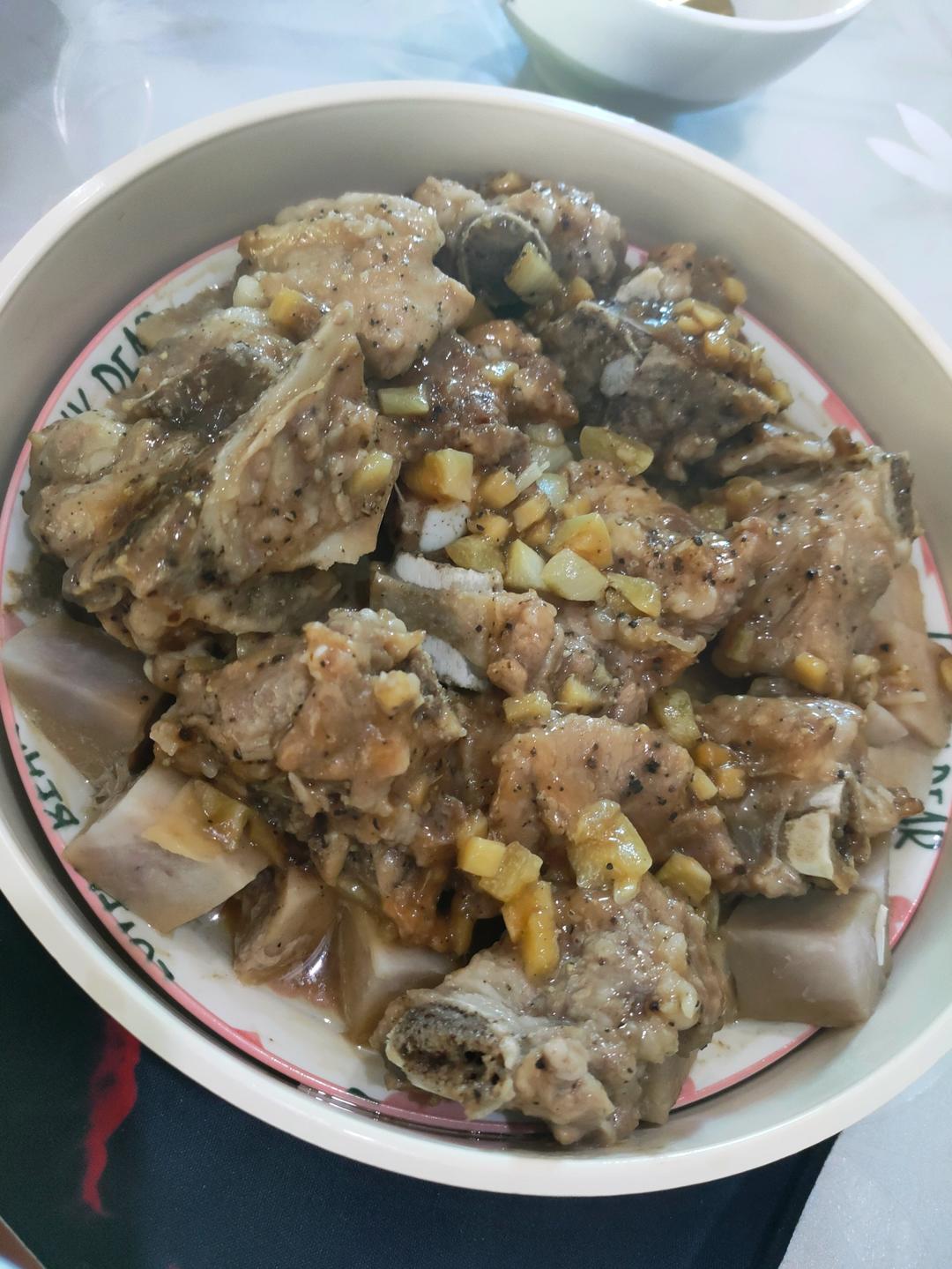 荔浦芋头蒸排骨