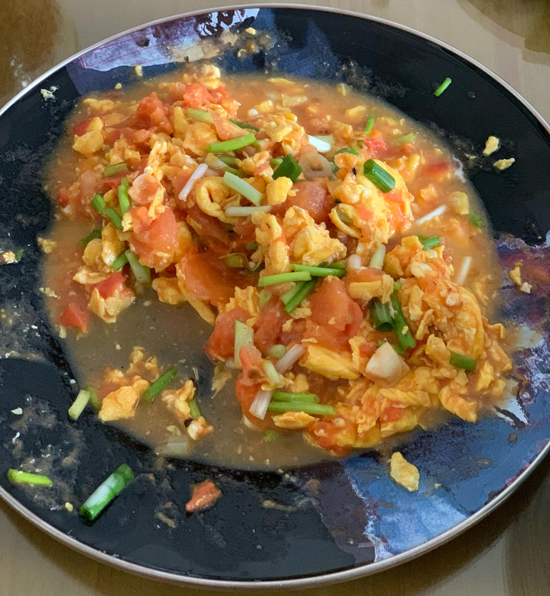 西红柿炒鸡蛋