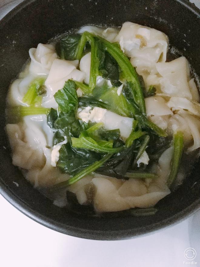 【一人食电煮锅食谱7】没有牛肉的牛肉酱拌米饭+青菜小馄饨的做法