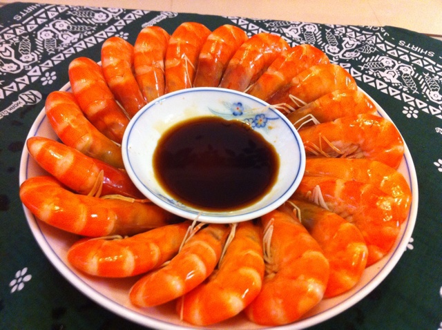 白灼虾