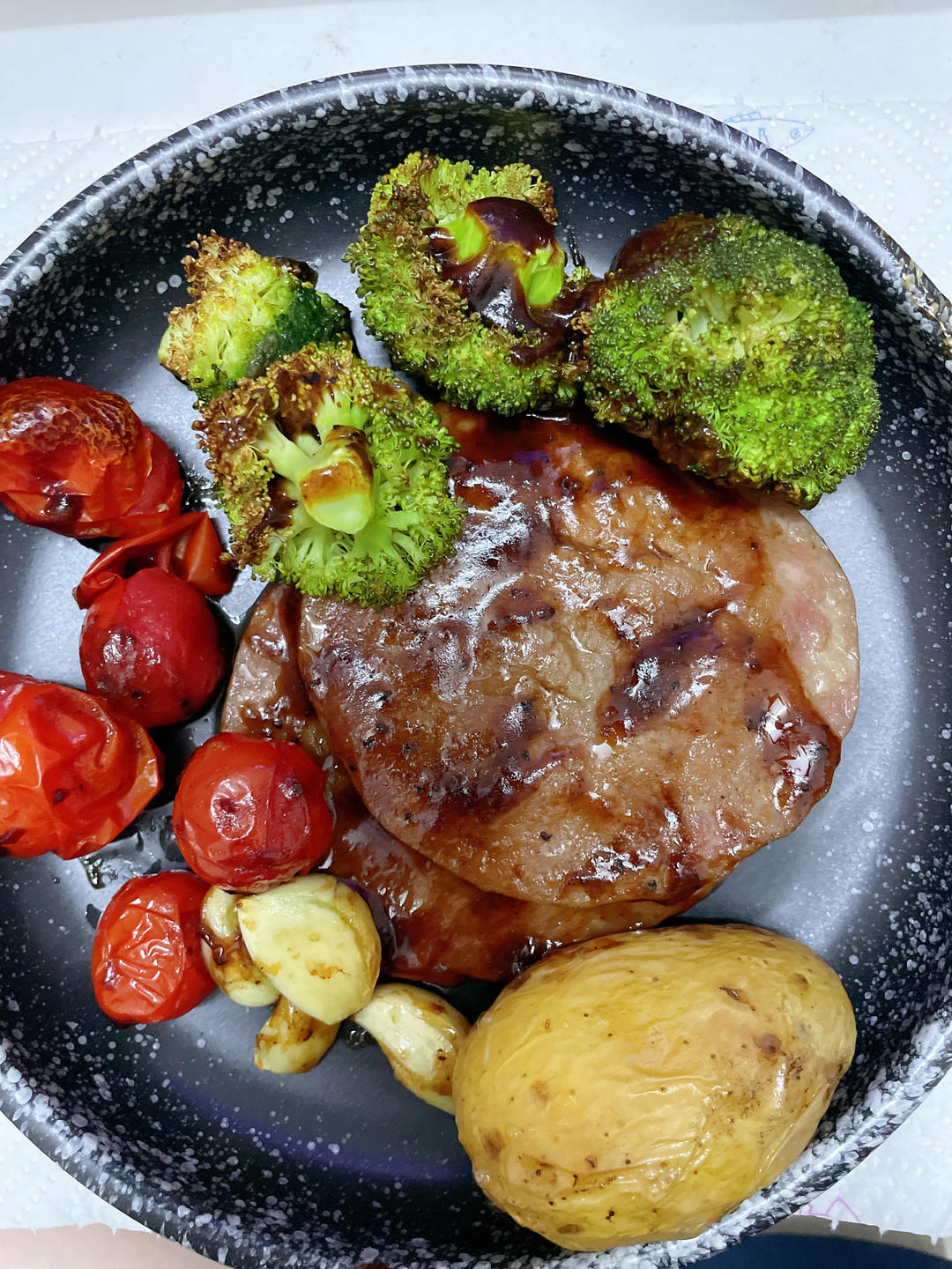 空气炸锅烤牛排 真的巨香！！