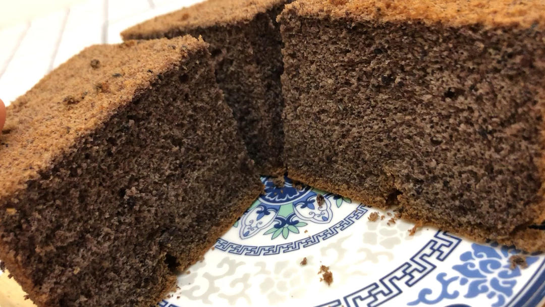 黑米粉戚风蛋糕