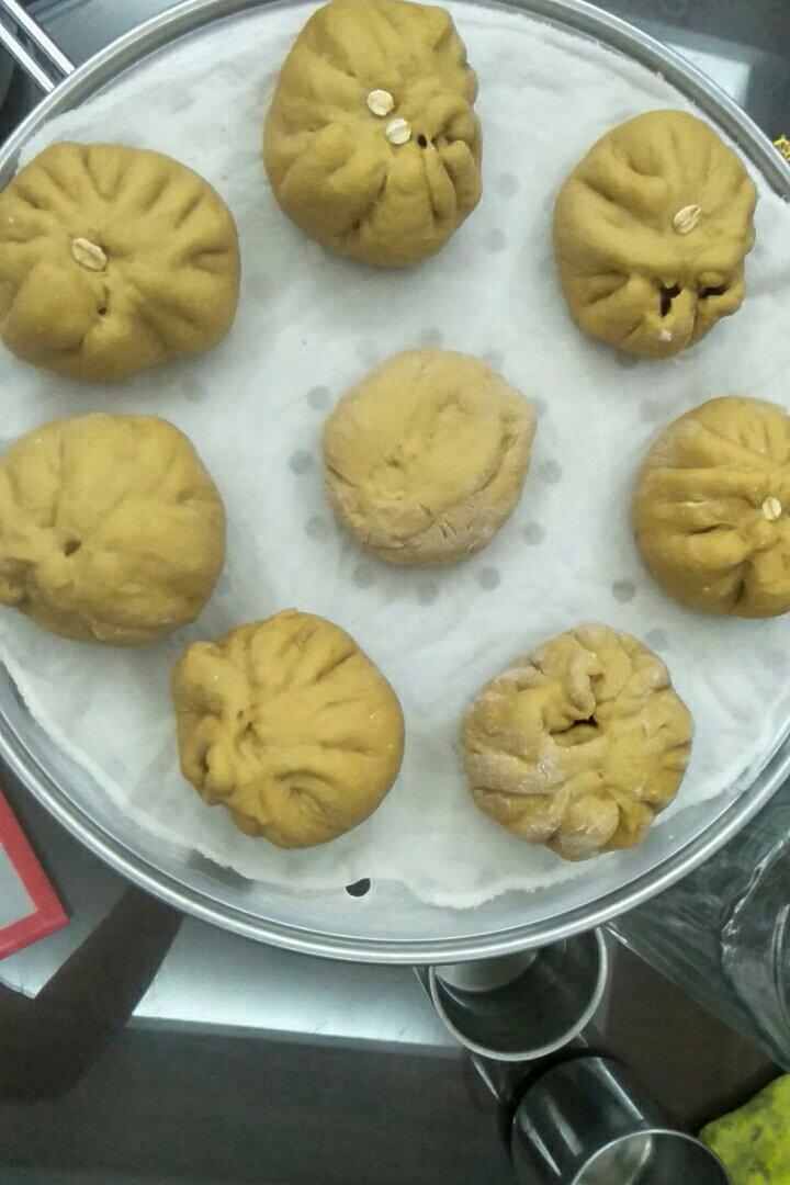 巧克力核桃燕麦包