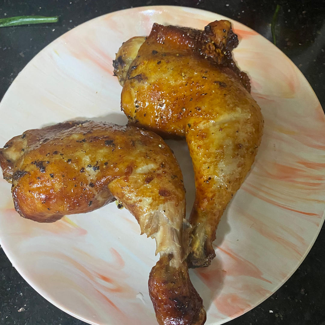 脆皮烤鸡腿
