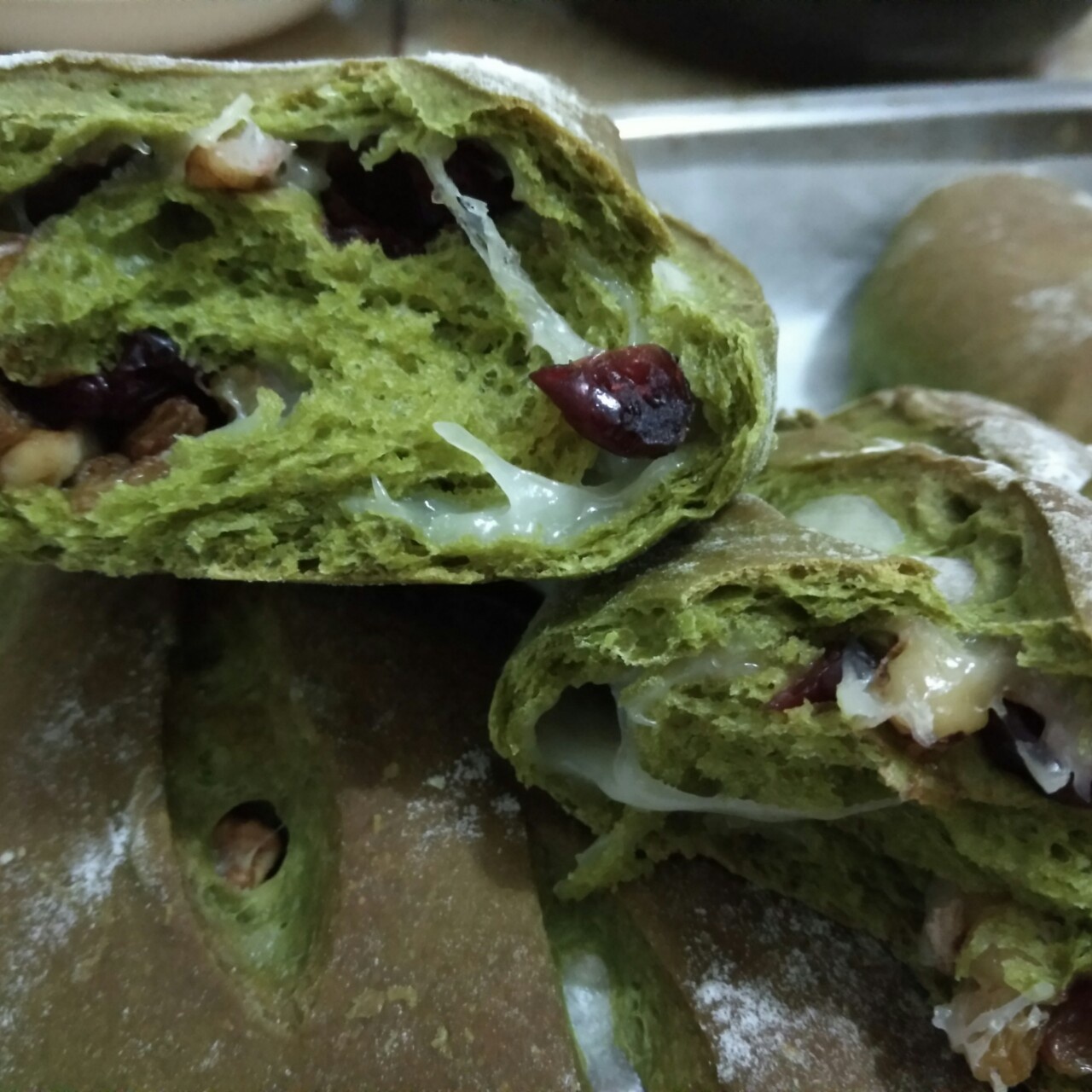 麻薯夹心可可（抹茶）软欧